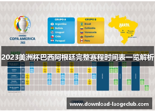 2023美洲杯巴西阿根廷完整赛程时间表一览解析