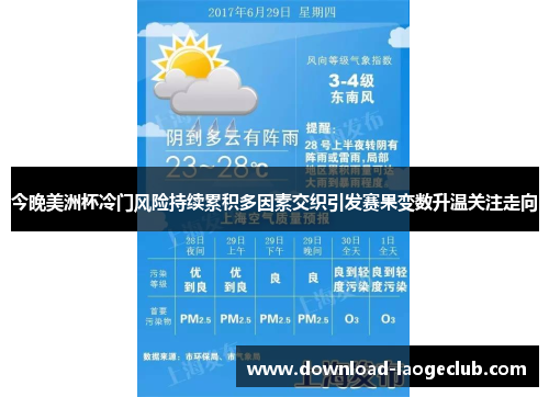 今晚美洲杯冷门风险持续累积多因素交织引发赛果变数升温关注走向 今晚美洲杯冷门风险持续累积多因素交织引发赛果变数升温关注走向